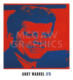 Flash-November 22, 1963, 1968 (red & blue) -  Andy Warhol - McGaw Graphics