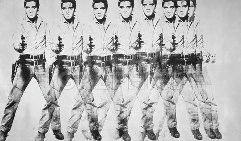 Eight Elvis, 1963 -  Andy Warhol - McGaw Graphics