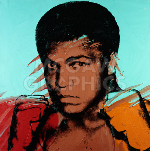 Muhammad Ali, c. 1977 -  Andy Warhol - McGaw Graphics