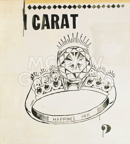 Carat, 1961 -  Andy Warhol - McGaw Graphics