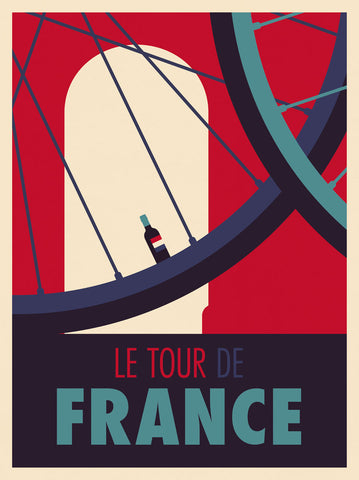 Tour de France -  Spencer Wilson - McGaw Graphics