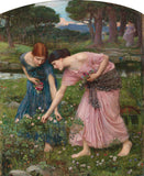 Gather Ye Rosebuds -  J.W. Waterhouse - McGaw Graphics