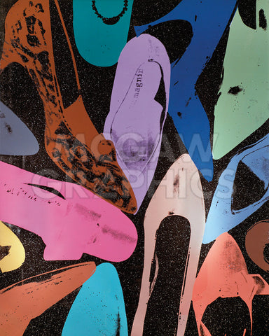 Diamond Dust Shoes (Random), 1980 -  Andy Warhol - McGaw Graphics
