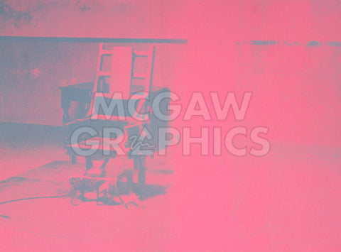 Electric Chair, 1971 -  Andy Warhol - McGaw Graphics