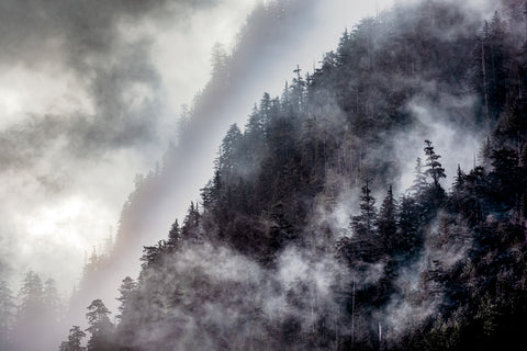 Abstract Cascade Range, Washington -  Art Wolfe - McGaw Graphics