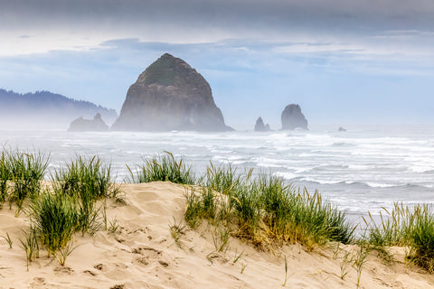 Haystack Rock, Cannon Beach, Oregon -  Art Wolfe - McGaw Graphics