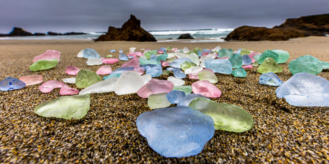 Sea Glass, Mendocino, California -  Art Wolfe - McGaw Graphics