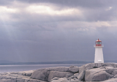 Lighthouse, Nova Scotia -  Art Wolfe - McGaw Graphics
