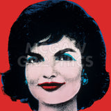 Jackie, 1964 (on red) -  Andy Warhol - McGaw Graphics