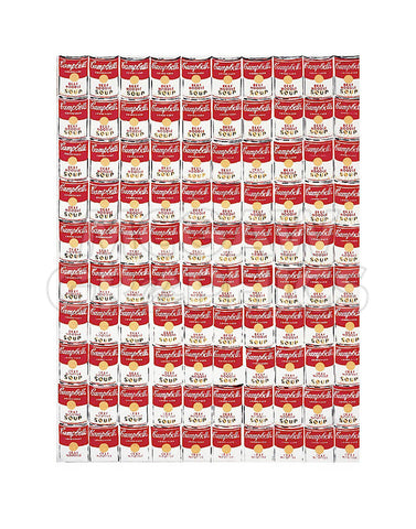 One Hundred Cans, 1962 -  Andy Warhol - McGaw Graphics