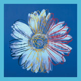 Daisy, c.1982 (blue on blue) -  Andy Warhol - McGaw Graphics