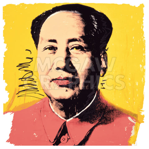 Mao, 1972 -  Andy Warhol - McGaw Graphics