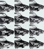 Twelve Cars, 1962 -  Andy Warhol - McGaw Graphics