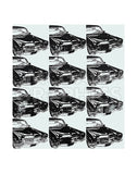 Twelve Cars, 1962 -  Andy Warhol - McGaw Graphics