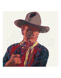 Cowboys & Indians: John Wayne, 1986 -  Andy Warhol - McGaw Graphics