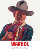 Cowboys & Indians: John Wayne, 1986 -  Andy Warhol - McGaw Graphics