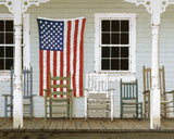 Chair Family with Flag -  Zhen-Huan Lu - McGaw Graphics