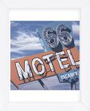 66 Motel  (Framed) -  Anthony Ross - McGaw Graphics