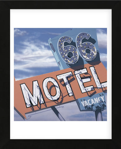 66 Motel  (Framed) -  Anthony Ross - McGaw Graphics