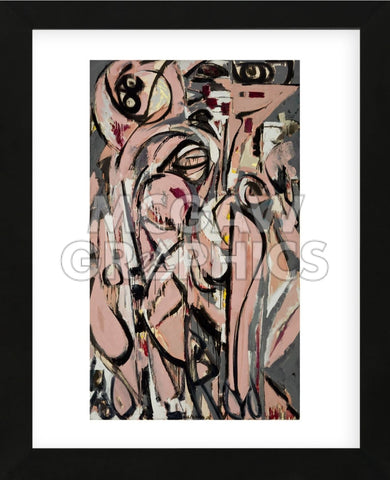 Birth, 1956 (Framed) -  Lee Krasner - McGaw Graphics