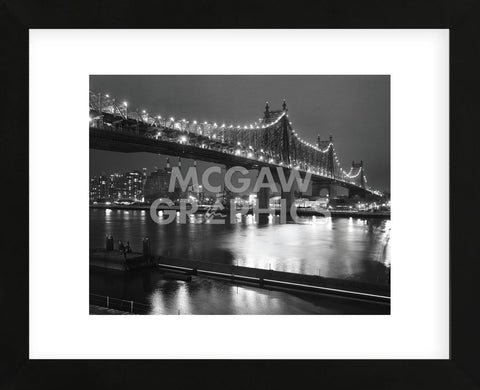 59th Street Bridge (Framed) -  Chris Bliss - McGaw Graphics