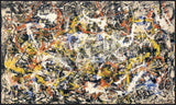 Convergence  (Framed) -  Jackson Pollock - McGaw Graphics