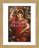 A Vision of Fiammetta, 1878 (Framed) -  Dante Gabriel Rossetti - McGaw Graphics