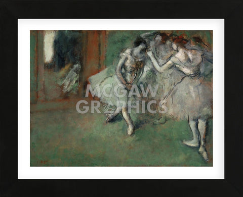 A Group of Dancers, 1890 (Framed) -  Edgar Degas - McGaw Graphics