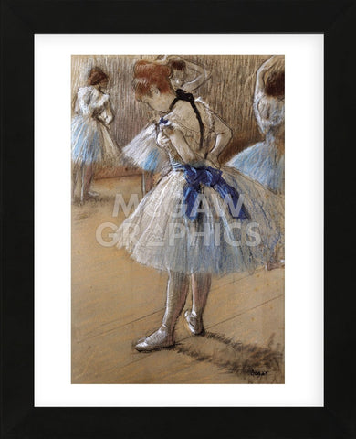 A Study of a Dancer (Framed) -  Edgar Degas - McGaw Graphics