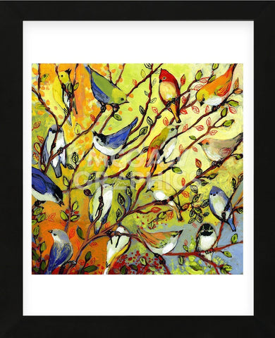 16 Birds (Framed) -  Jennifer Lommers - McGaw Graphics