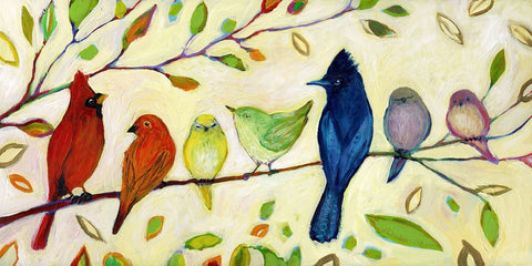 A Flock of Many Colors -  Jennifer Lommers - McGaw Graphics