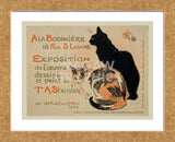 A la Bodiniere/Exposition Steinlen  (Framed) -  Theophile-Alexandre Steinlen - McGaw Graphics