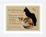 A la Bodiniere/Exposition Steinlen  (Framed) -  Theophile-Alexandre Steinlen - McGaw Graphics