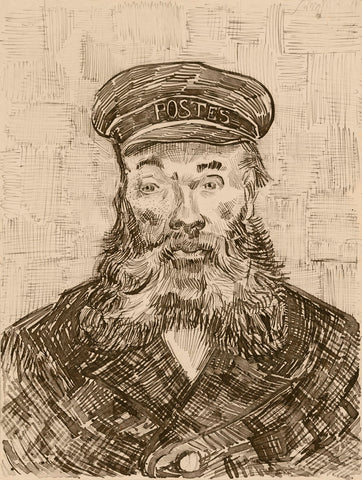 Portrait of Joseph Roulin, 1888 -  Vincent van Gogh - McGaw Graphics