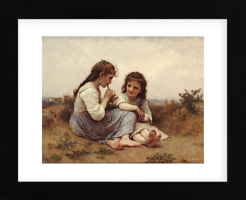 A Childhood Idyll (Framed) -  William-Adolphe Bouguereau - McGaw Graphics