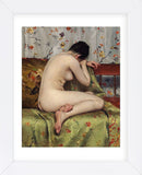 A Modern Magdalen, about 1888 (Framed) -  William Merritt Chase - McGaw Graphics