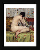 A Modern Magdalen, about 1888 (Framed) -  William Merritt Chase - McGaw Graphics